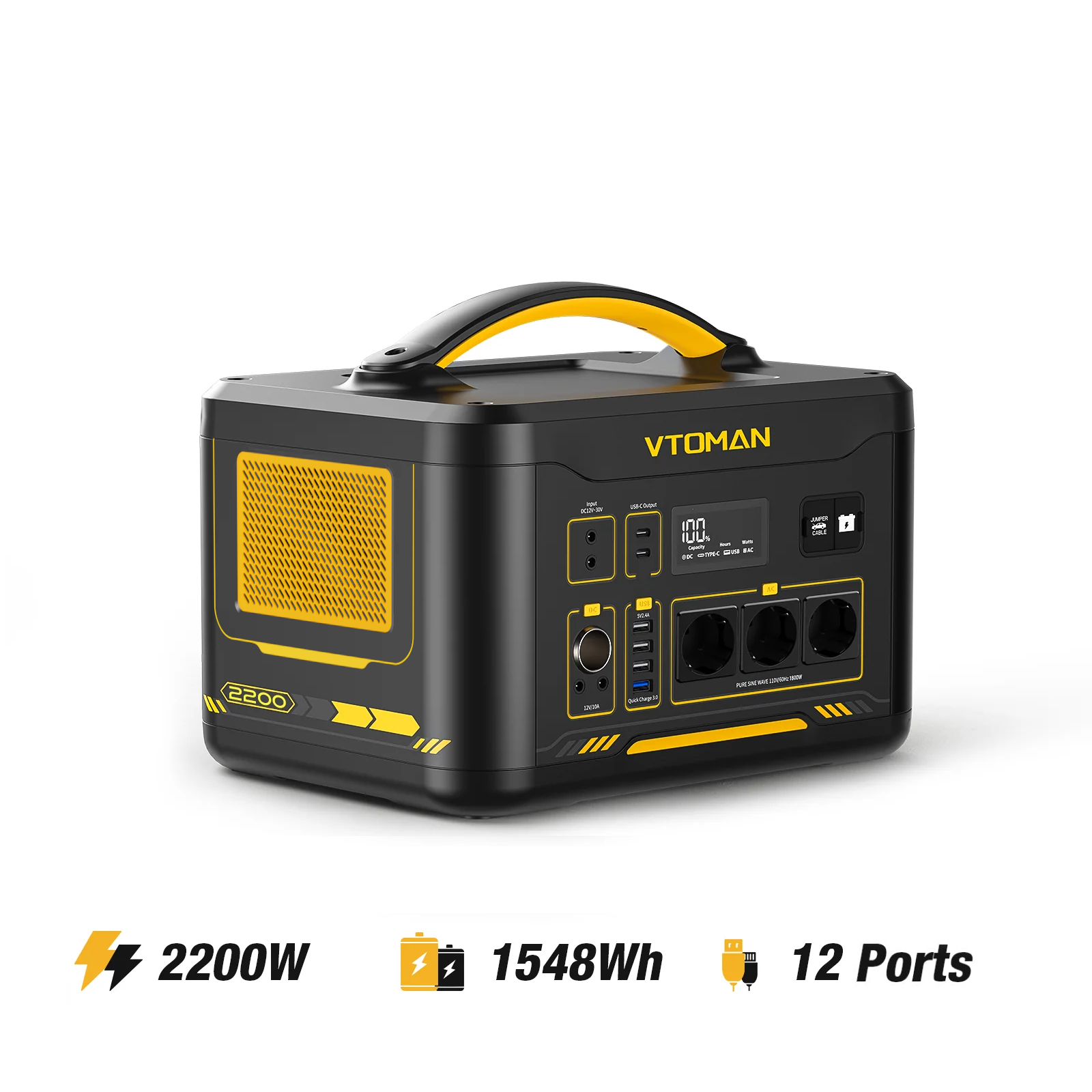 Station électrique portable VTOMAN Jump 2200