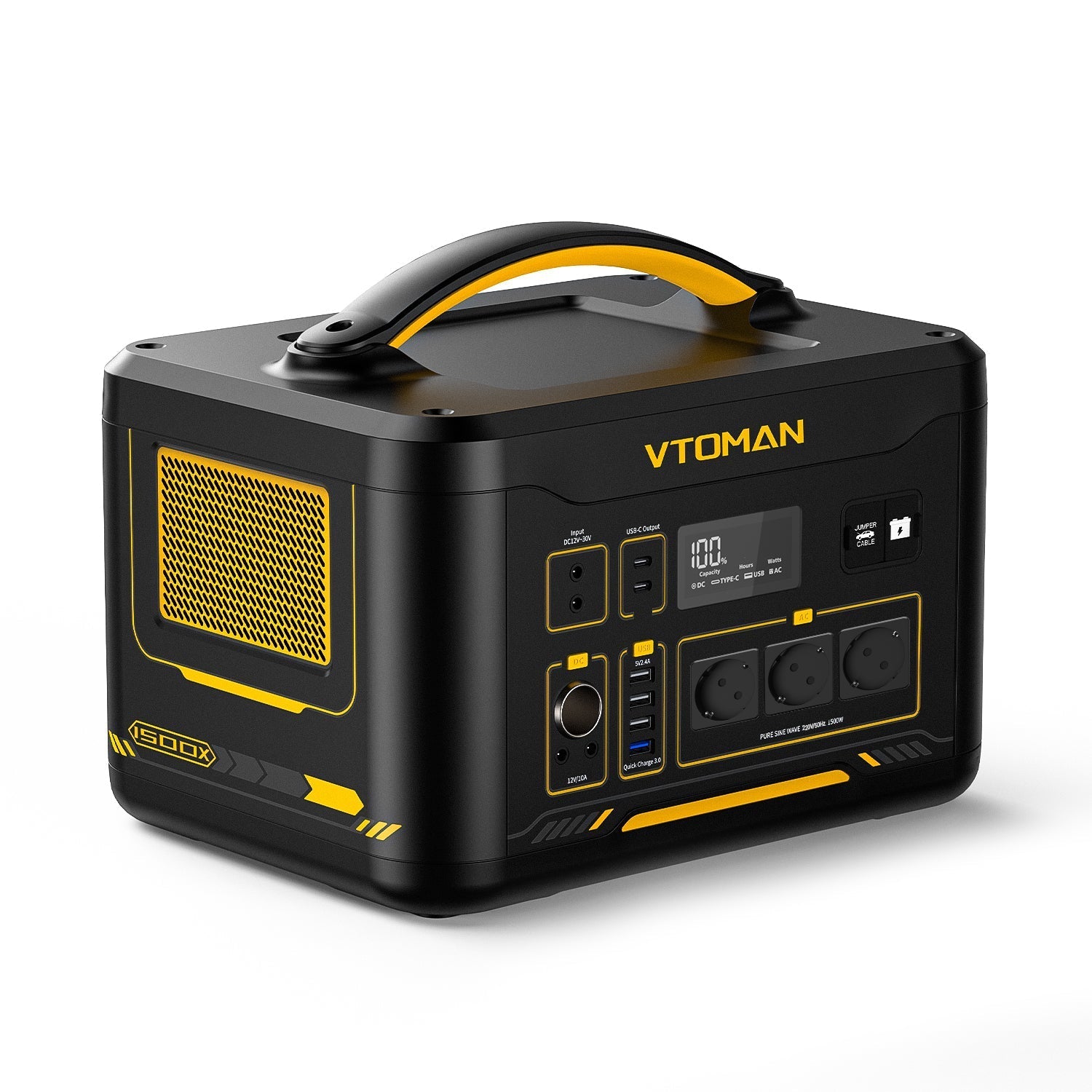 VTOMAN Jump 1500X/828Wh 200W Solar Generator