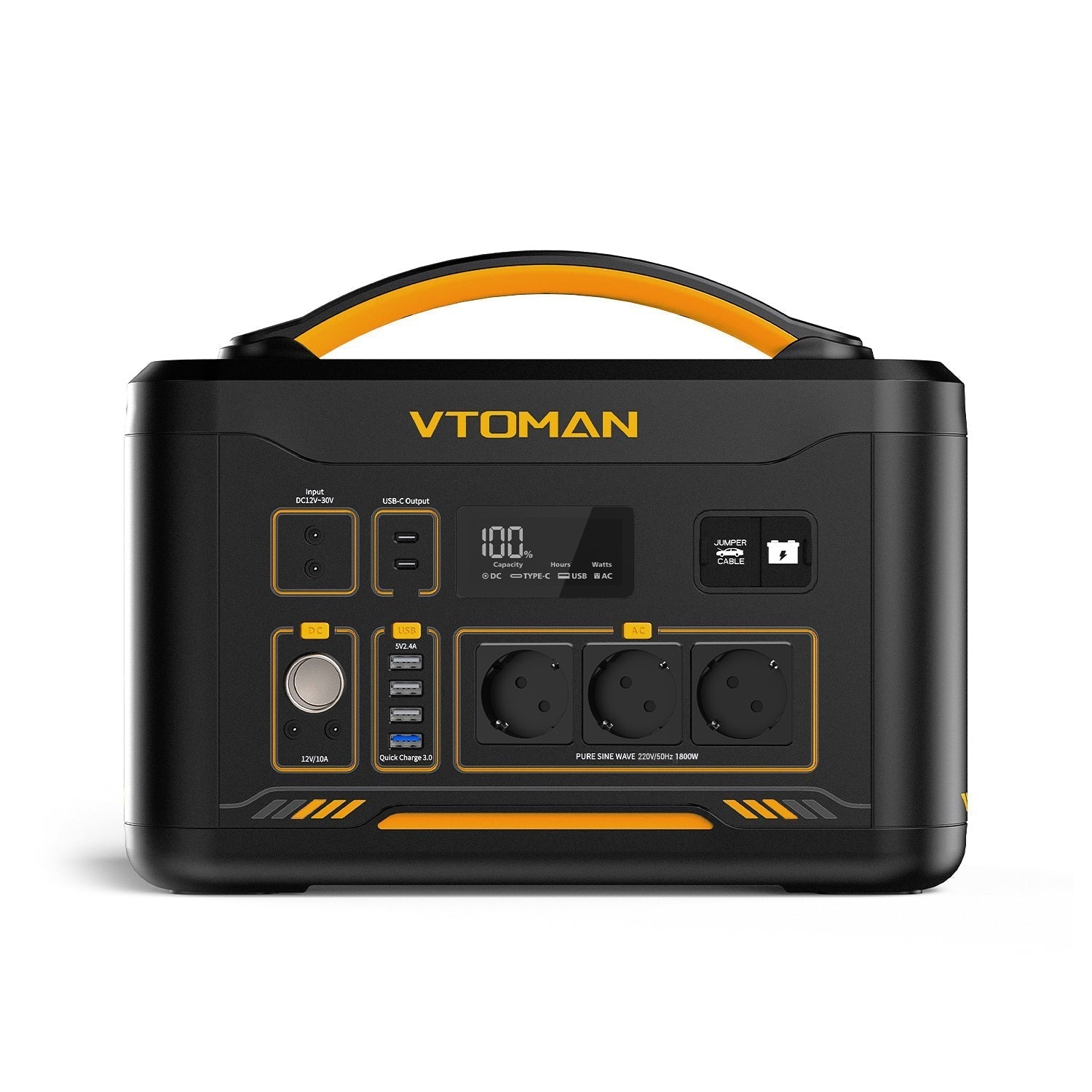 Générateur solaire VTOMAN Jump 2200/3096Wh 400W