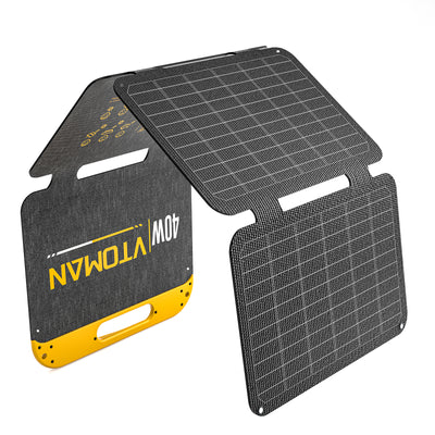 Panneau solaire portable pliable VTOMAN 40W
