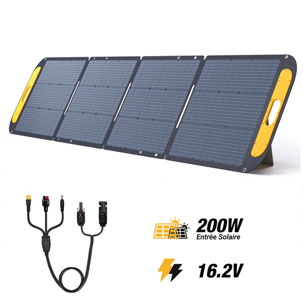 Panneau solaire portable pliable VTOMAN 200W
