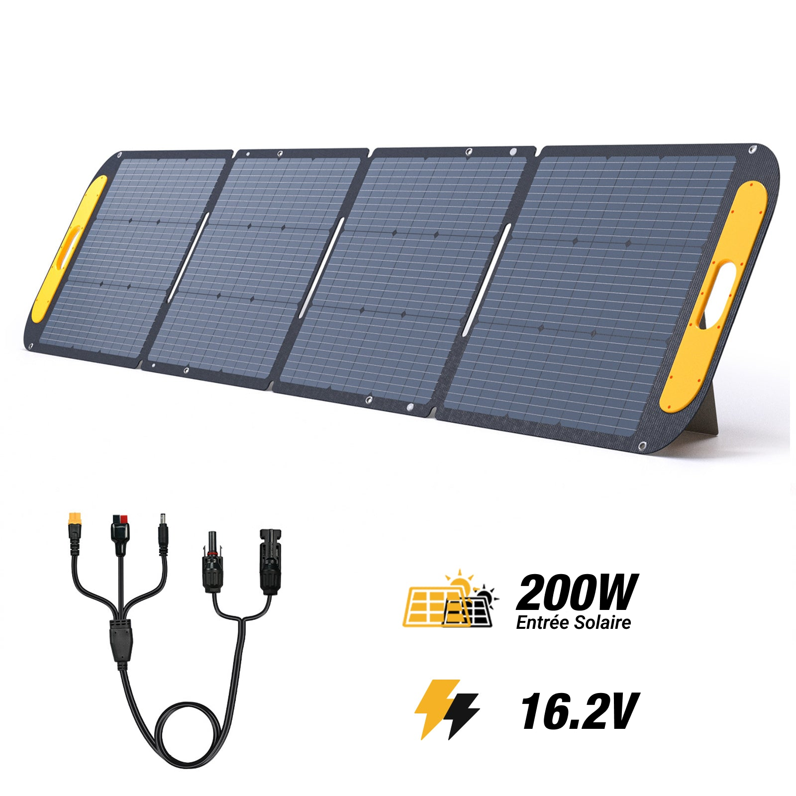 VTOMAN FlashSpeed 300 avec panneau solaire 200 W