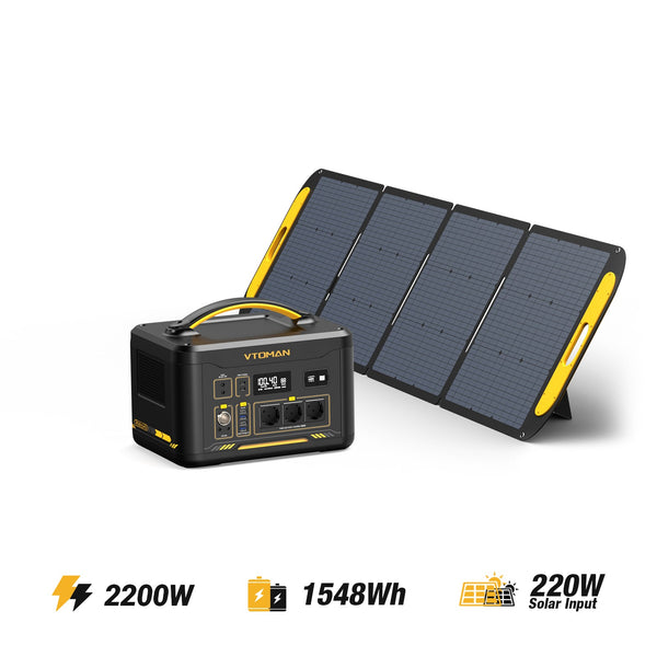 Générateur solaire Jump 2200W/1548Wh 220W