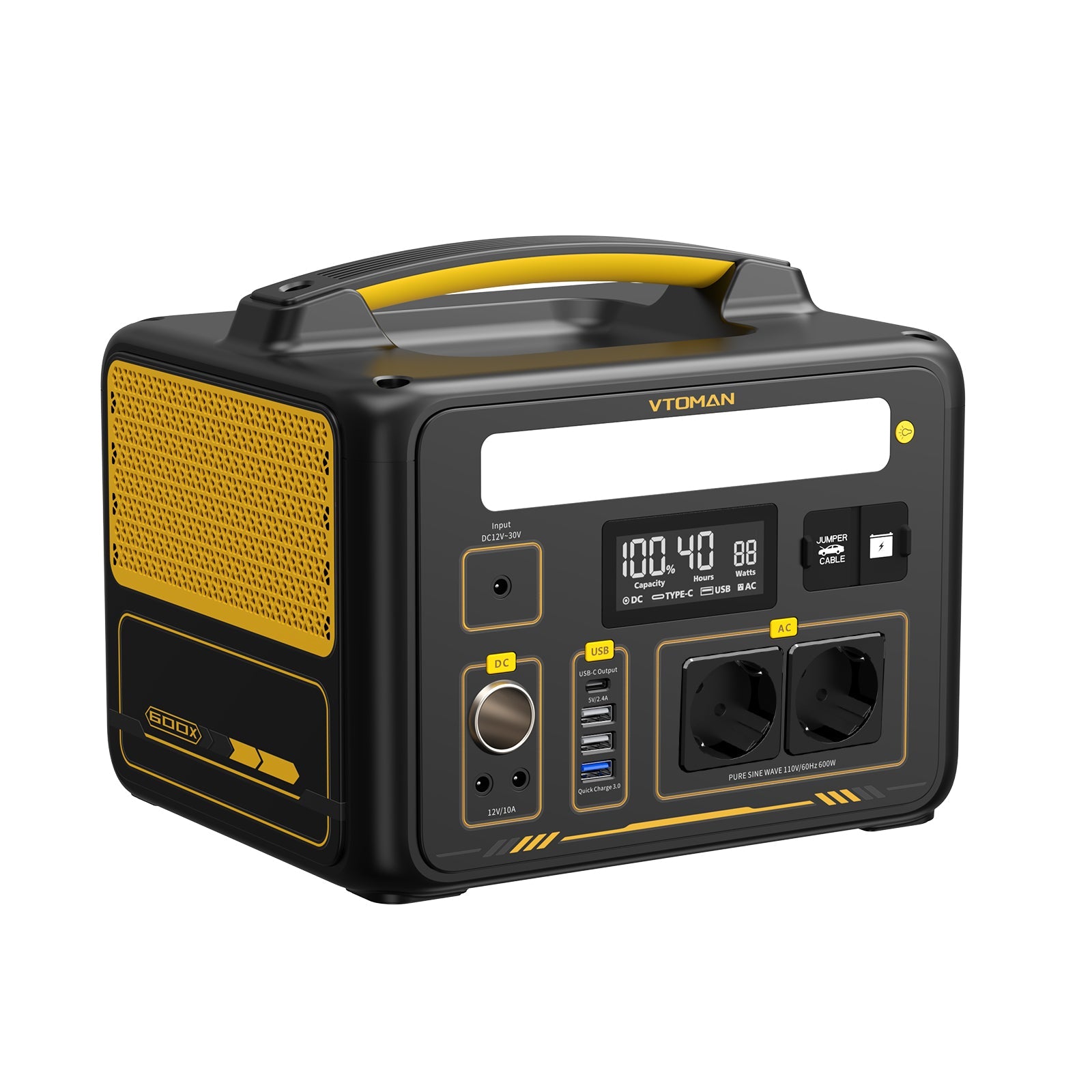 Générateur solaire Jump 600W/939Wh 110W