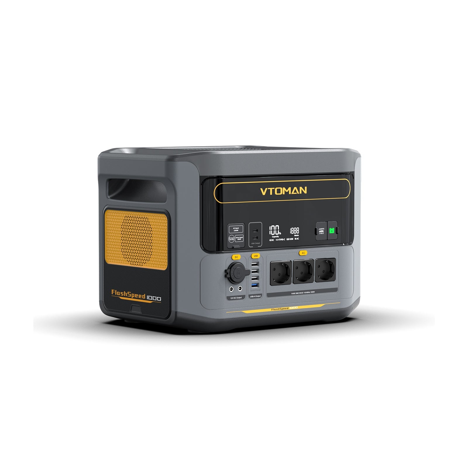 Générateur solaire VTOMAN FlashSpeed 1000/828 Wh 110 W