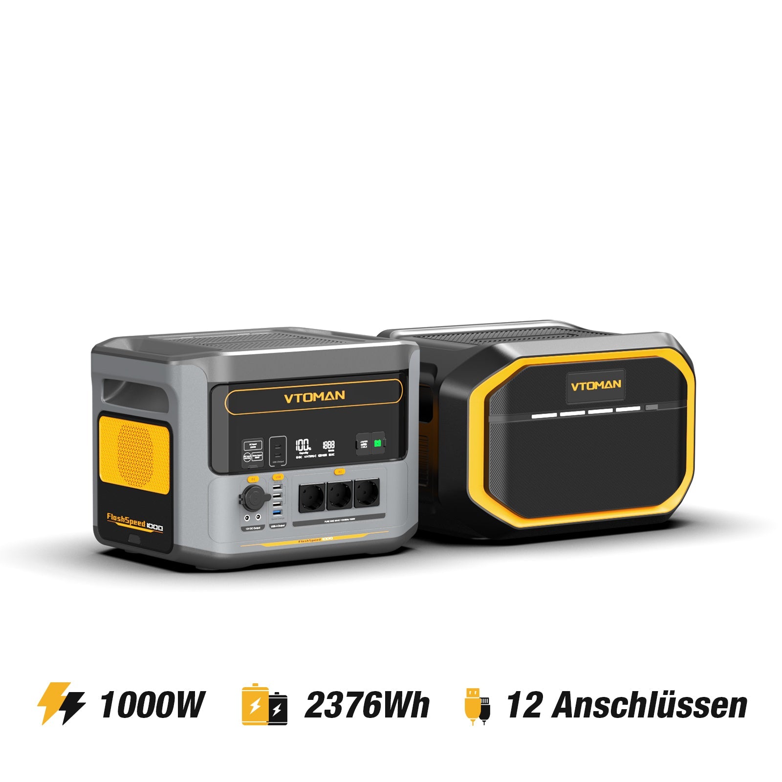 Station électrique portable VTOMAN FlashSpeed 1000