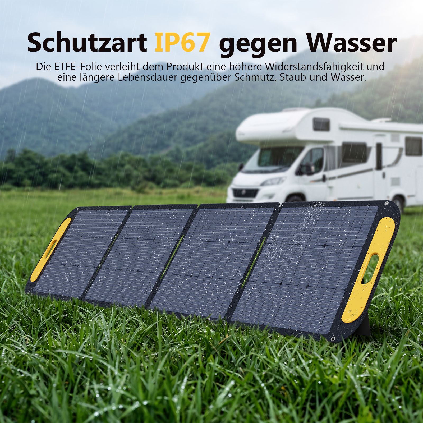 Panneau solaire pliable et léger VTOMAN 200 W Pro