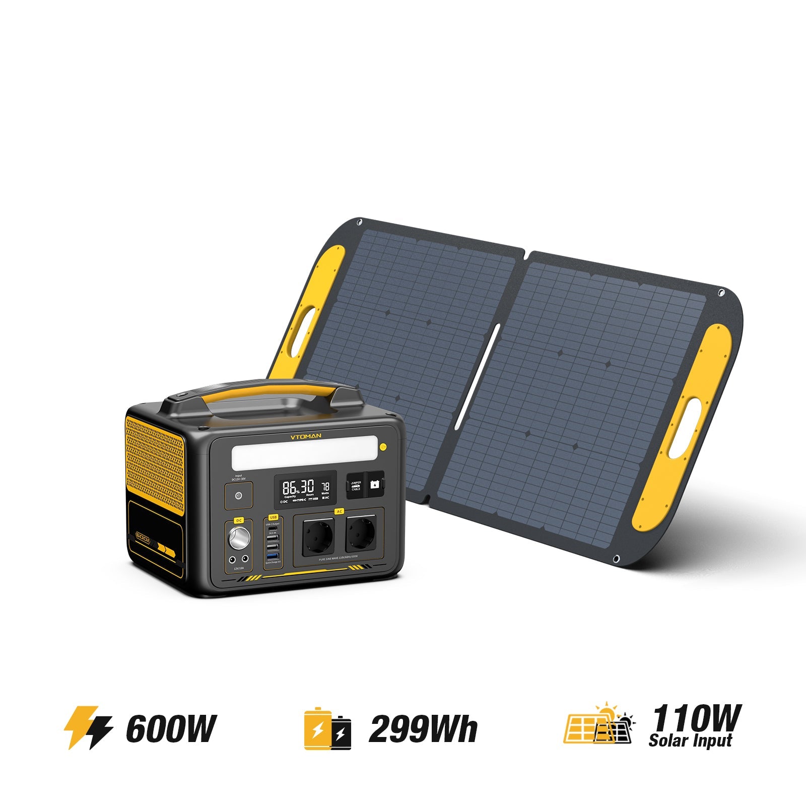 Station électrique portable VTOMAN Jump 600X