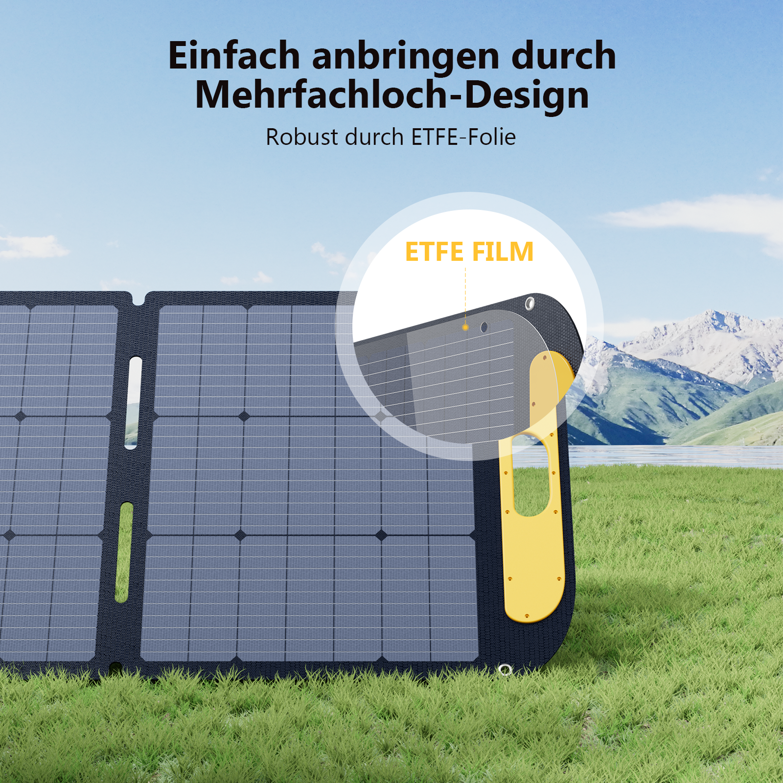 Panneau solaire pliable et léger VTOMAN 200 W Pro
