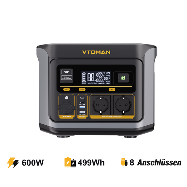 Station électrique portable VTOMAN FlashSpeed 600