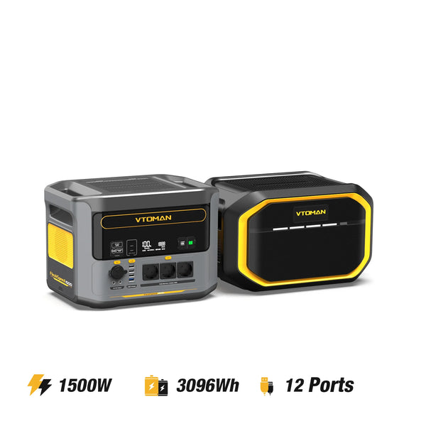 VTOMAN FlashSpeed ​​​​1500 con batteria da 1548 Wh