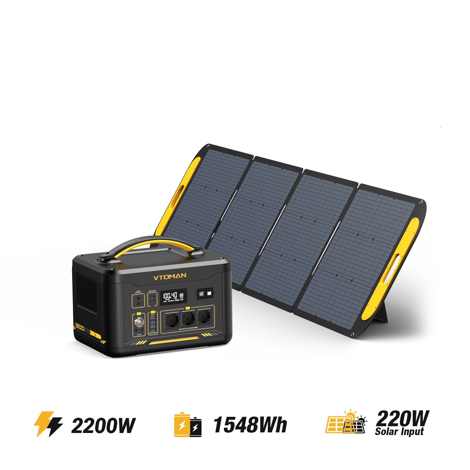 Station électrique portable VTOMAN Jump 2200