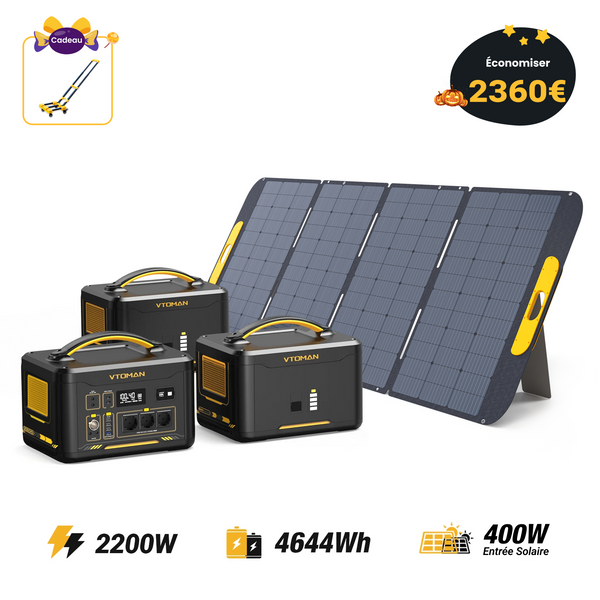 Generatore solare VTOMAN Jump 2200W/4644Wh 200W
