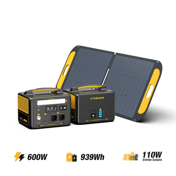 Generatore solare VTOMAN Jump 600W/939Wh 110W