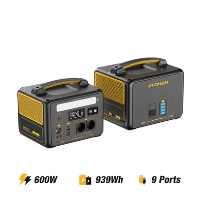 VTOMAN Jump 600X avec batterie supplémentaire de 299 Wh