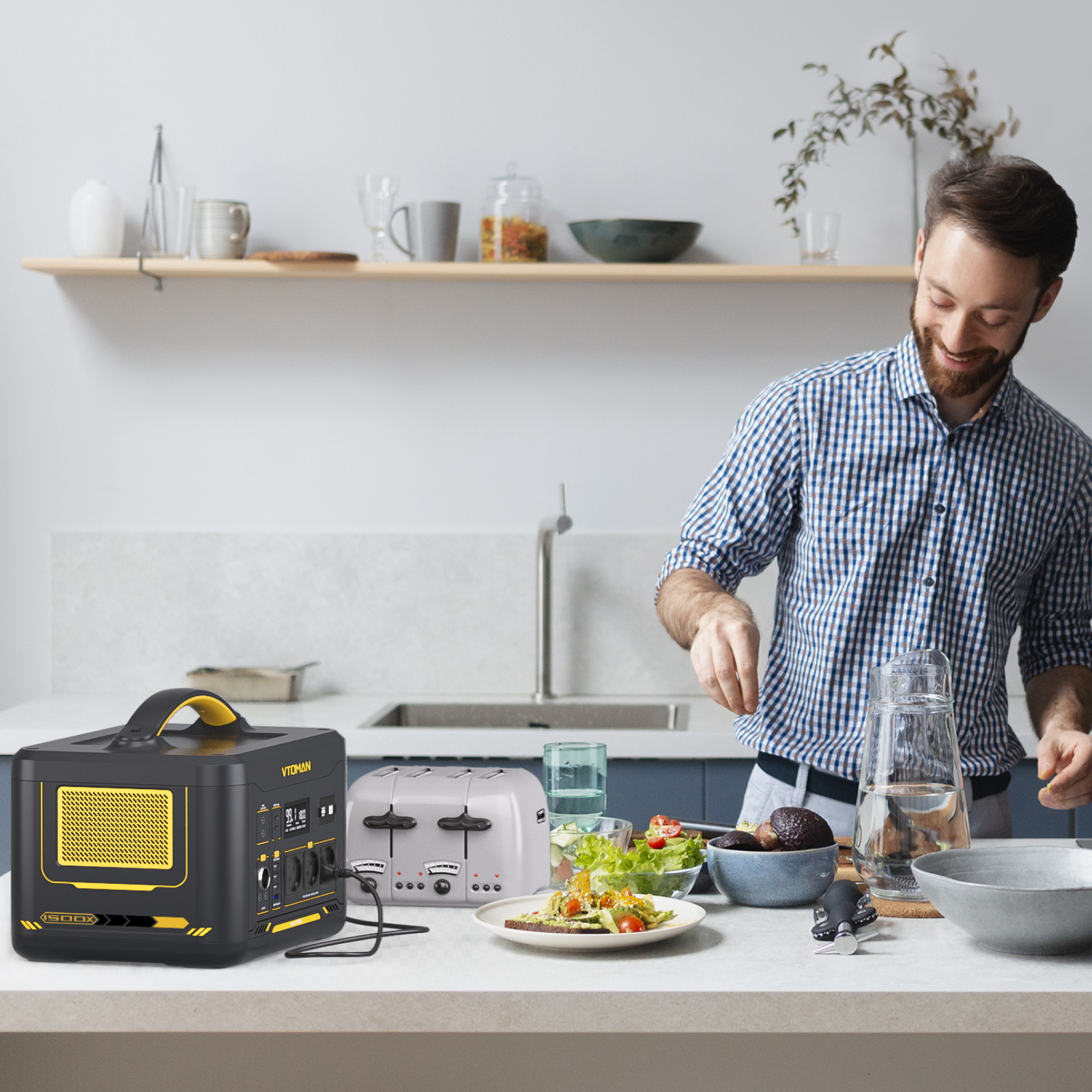 VTOMAN Jump 1500X Portable Power Station