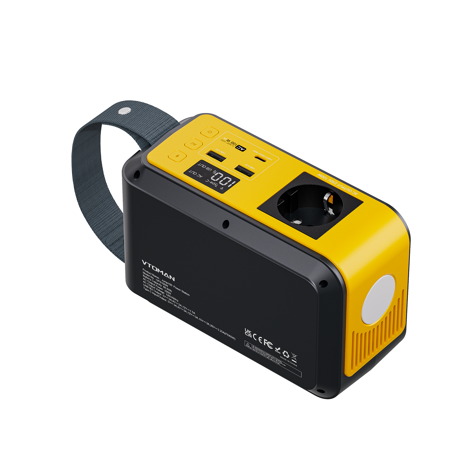 Station électrique portable VTOMAN Jump 100