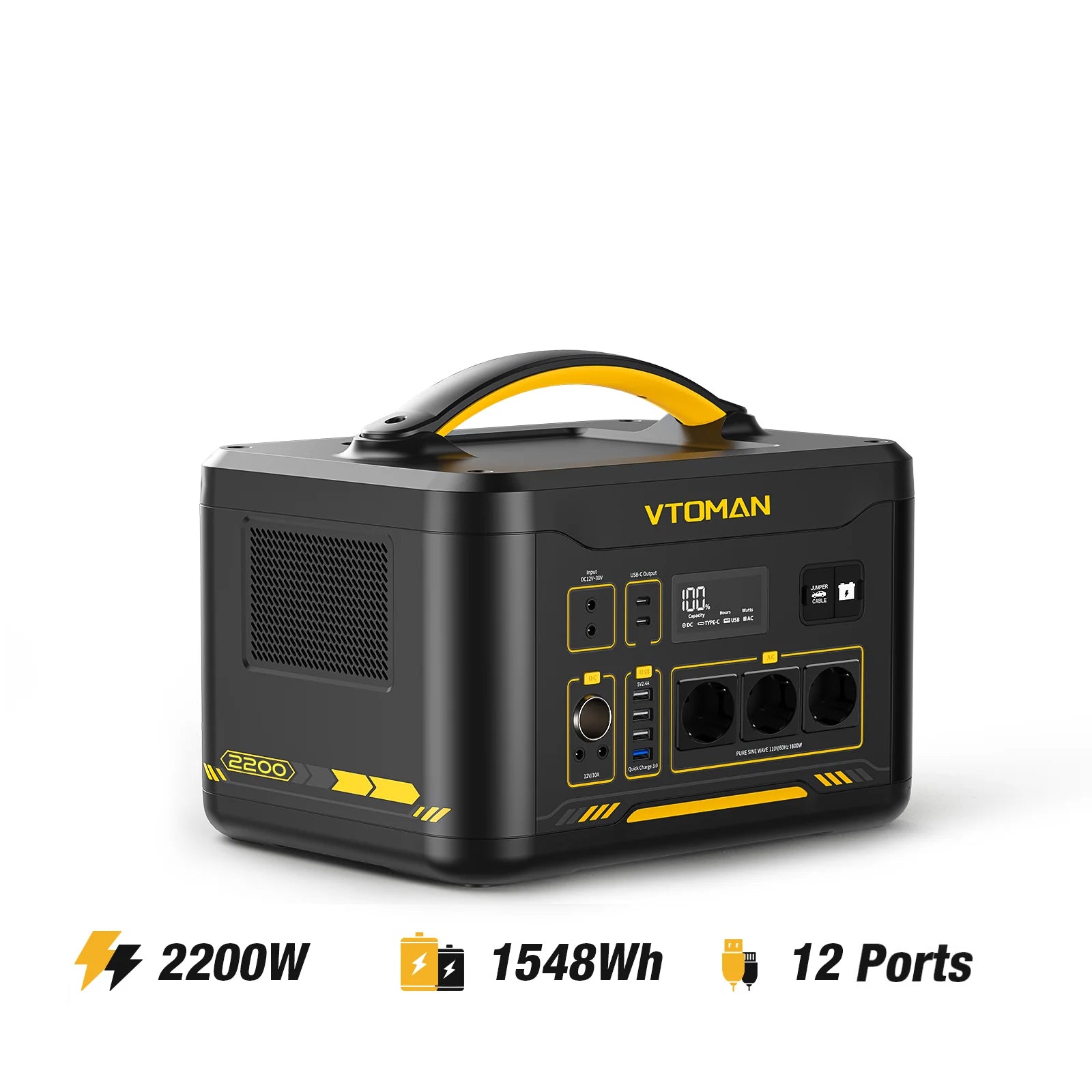 Station électrique portable VTOMAN Jump 2200