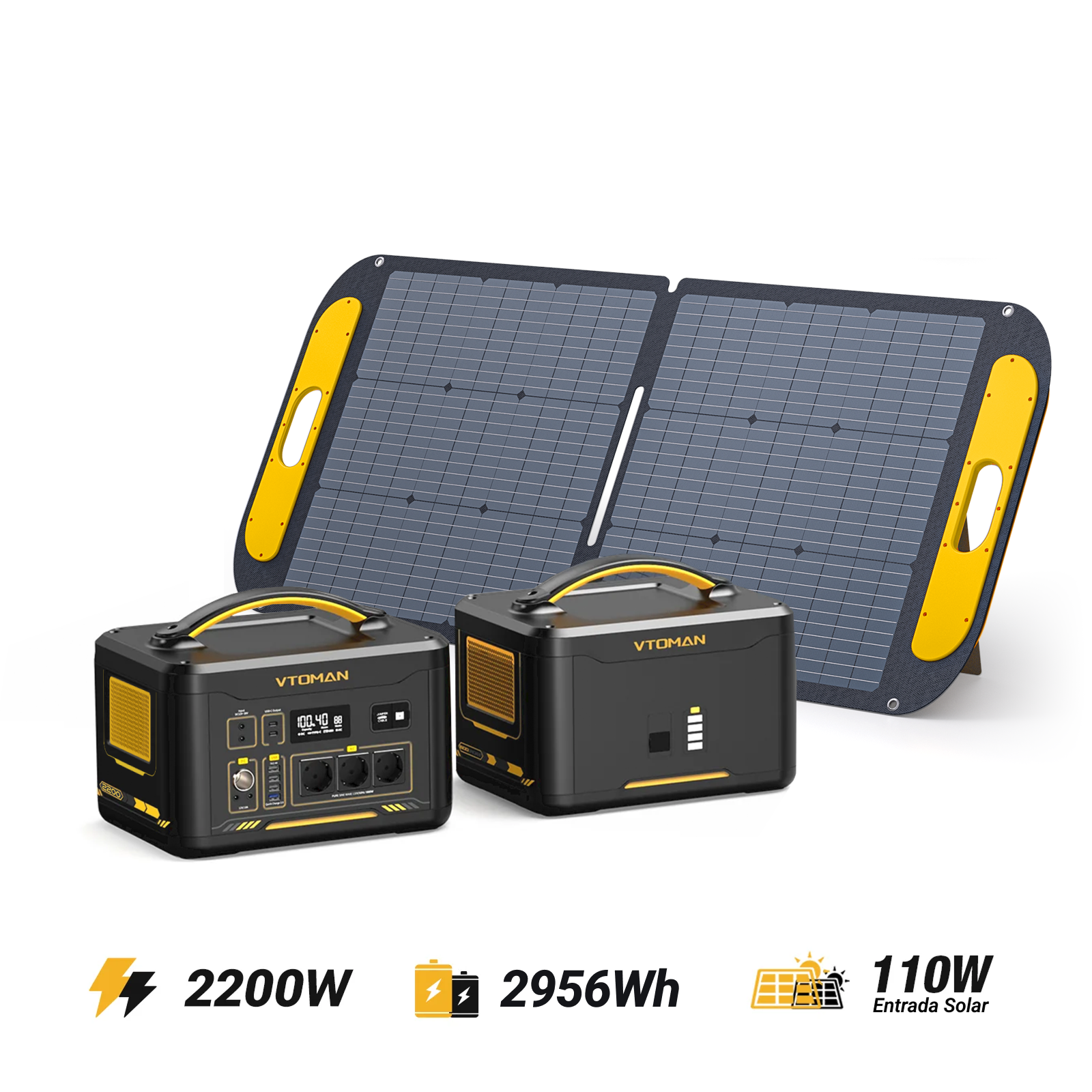 VTOMAN Jump 2200 Station Électrique Portable 1408Wh