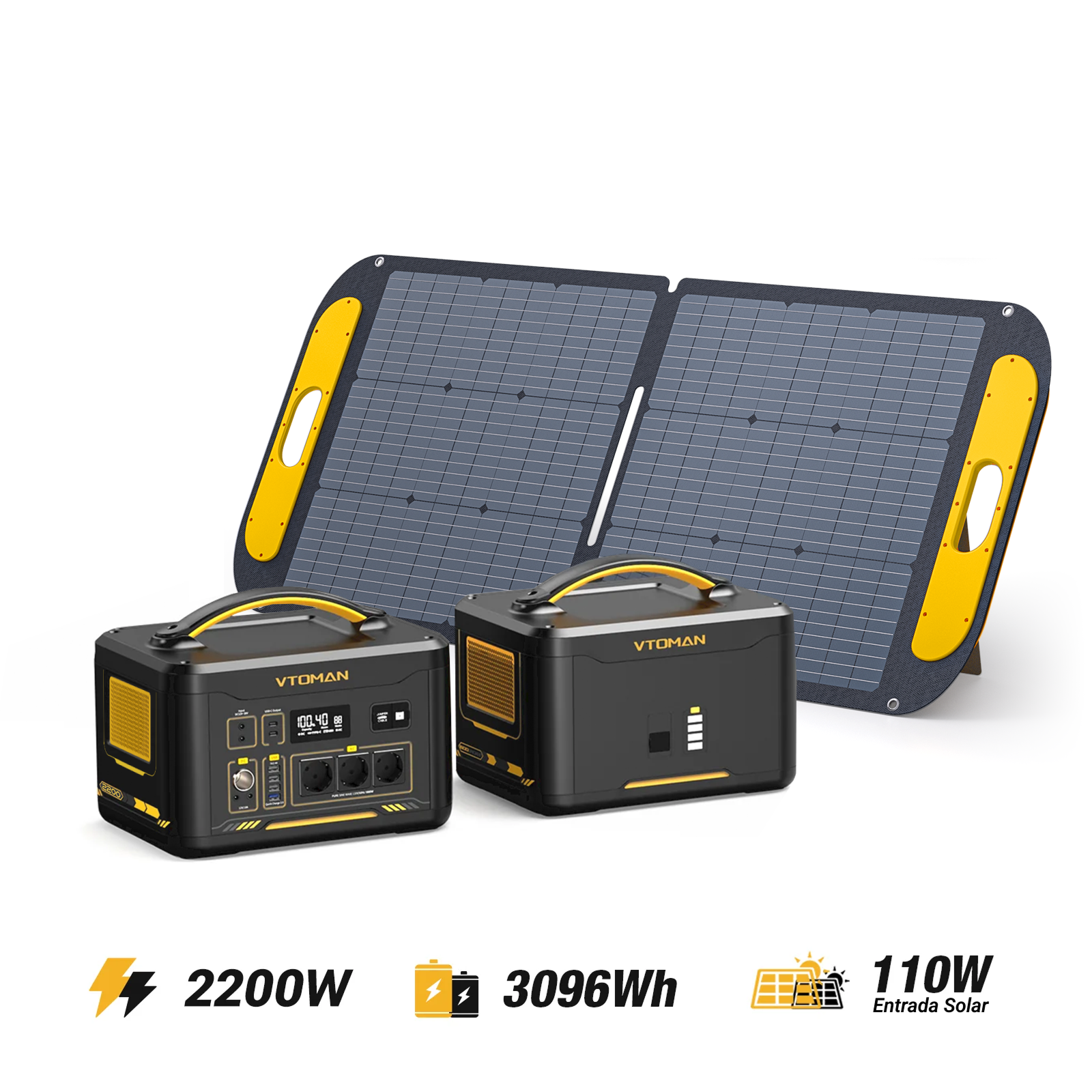 Centrale elettrica portatile VTOMAN Jump 2200