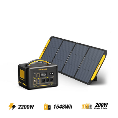 Générateur solaire VTOMAN Jump 2200/1548Wh 200W