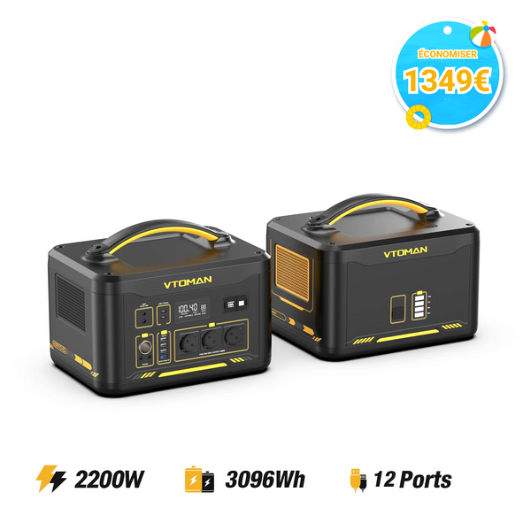 VTOMAN Jump 2200 avec batterie de 1548 Wh