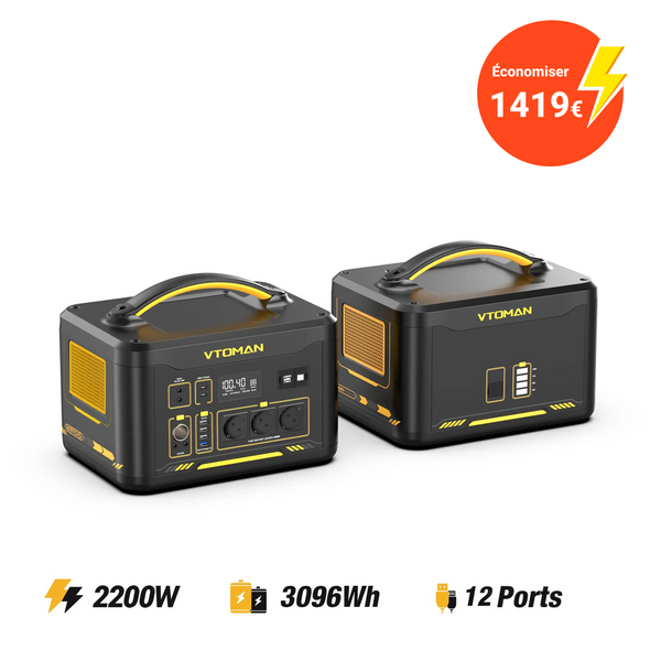 VTOMAN Jump 2200 with 1548 Wh battery