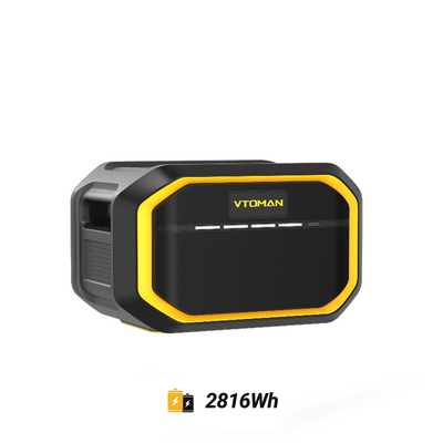 Batterie supplémentaire VTOMAN 2816Wh compatible avec FlashSpeed Pro 3600