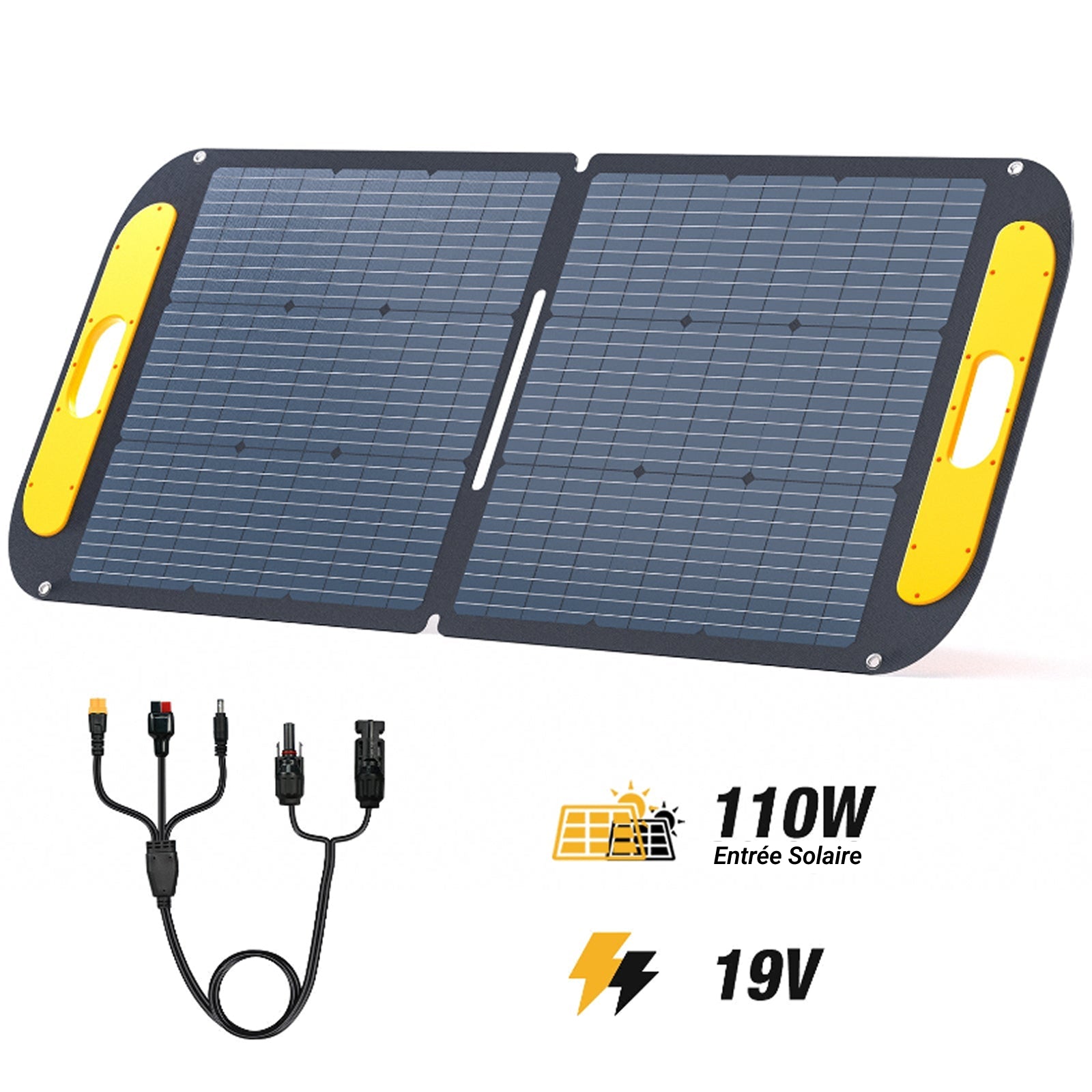 Panneau solaire portable pliable VTOMAN 110W