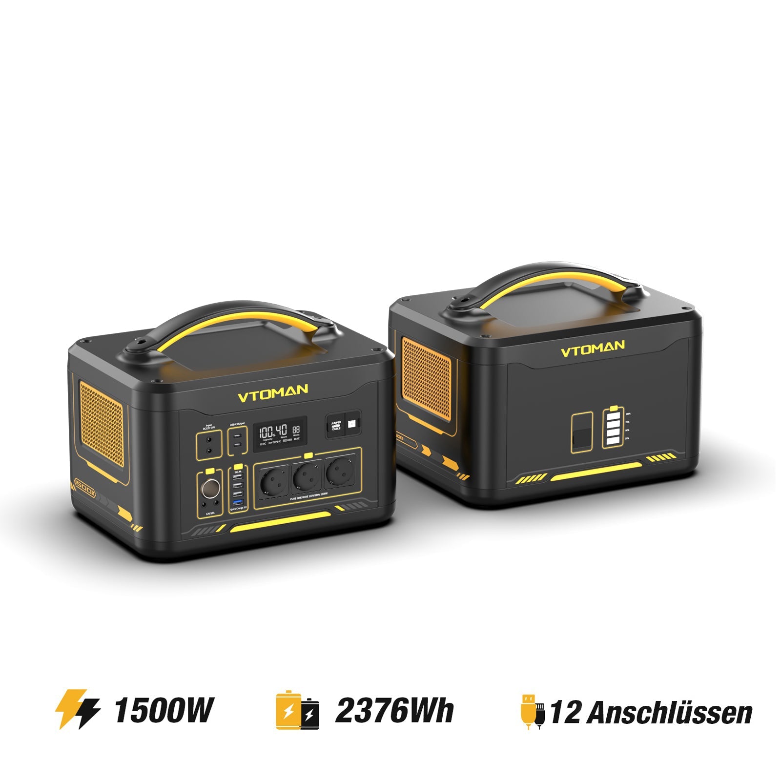Pack Jump 1500X+ batterie supplémentaire 1548Wh