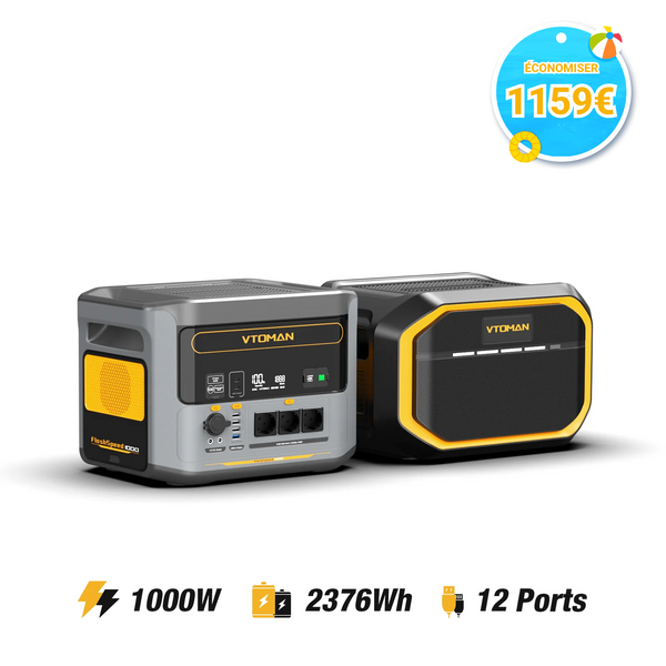 VTOMAN FlashSpeed 1000 avec batterie de 1548 Wh