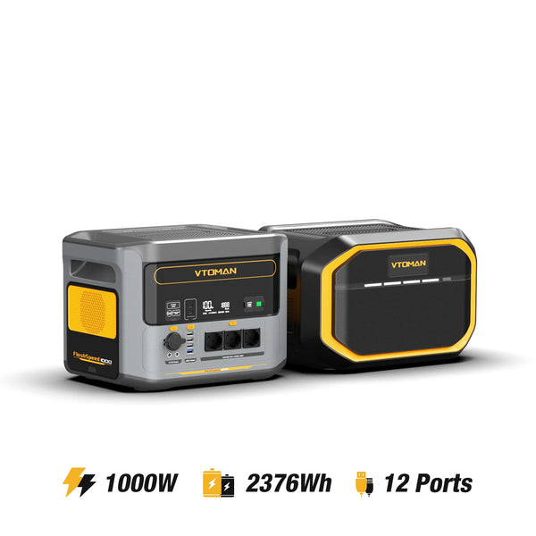 VTOMAN FlashSpeed ​​​​1000 con batteria da 1548 Wh