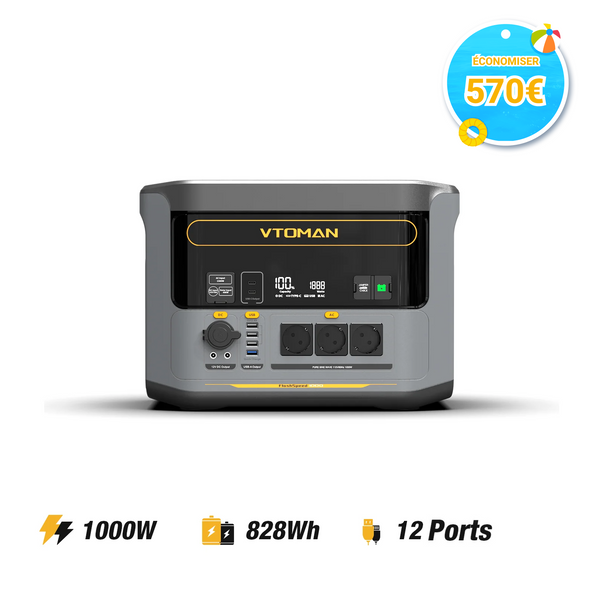 Station électrique portable VTOMAN FlashSpeed 1000